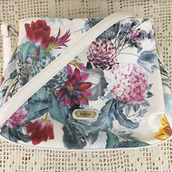 Koltov Handbags - Koltov Floral Print Shoulder Bag